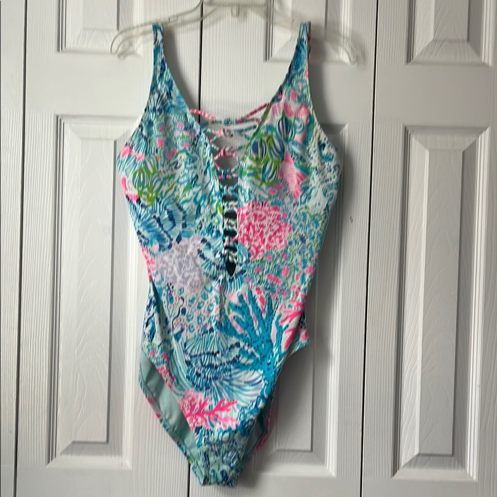 Lilly Pulitzer One-Piece Colorful Swimsuit